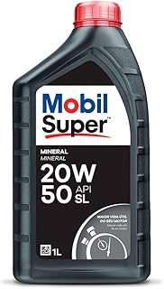 Oleo Lubrificante Mineral Para Carros Mobil Super 20W-50